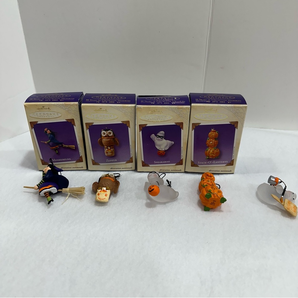 2003 Hallmark Halloween Ornaments